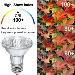 Halogen Dimmable PAR20 Flood/Spot Light Bulb(50W Replacement)